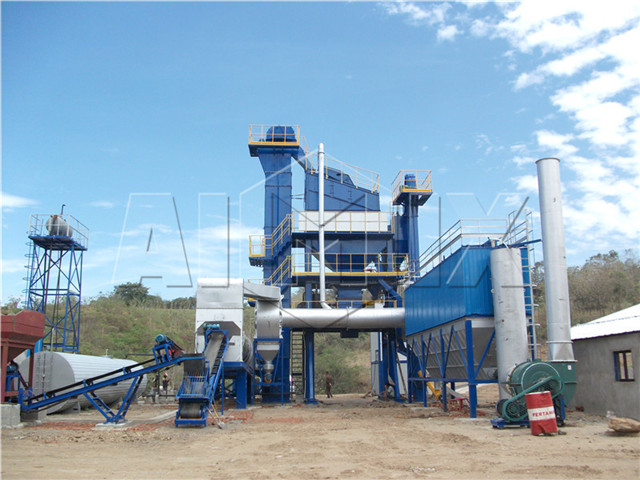 Asphalt processing plant