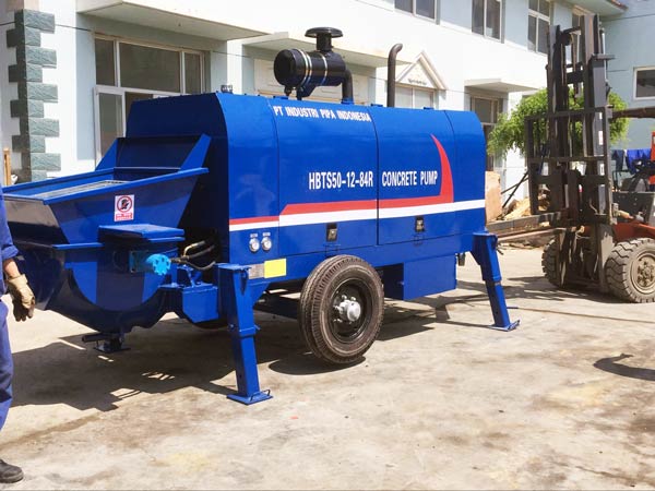 HBT50R concrete pump machine