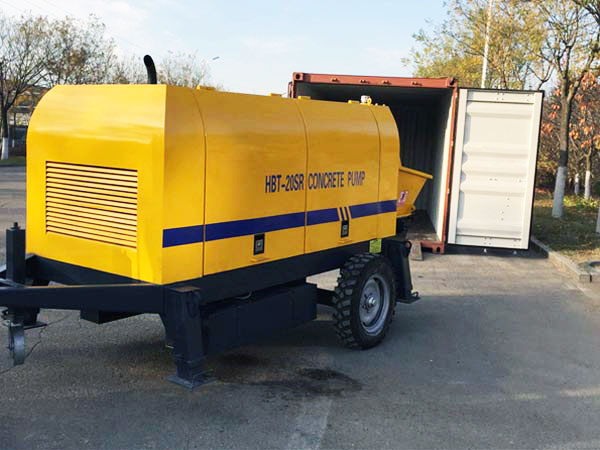 mini diesel concrete pump