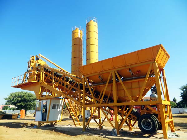 mobile concrete batching plant for sale