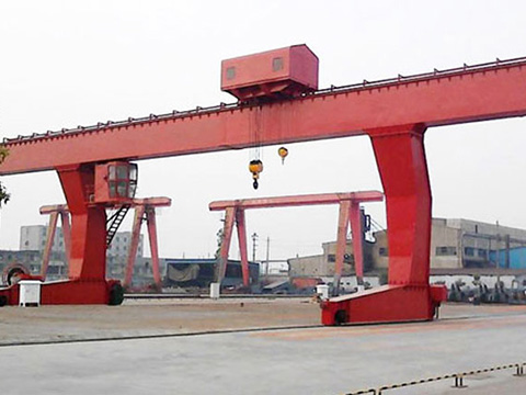 40 ton single girder gantry design crane