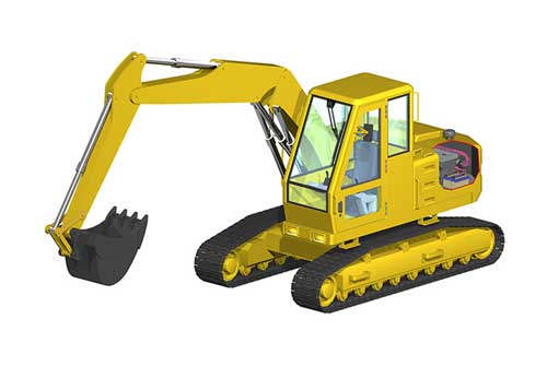 Heavy machinery excavators