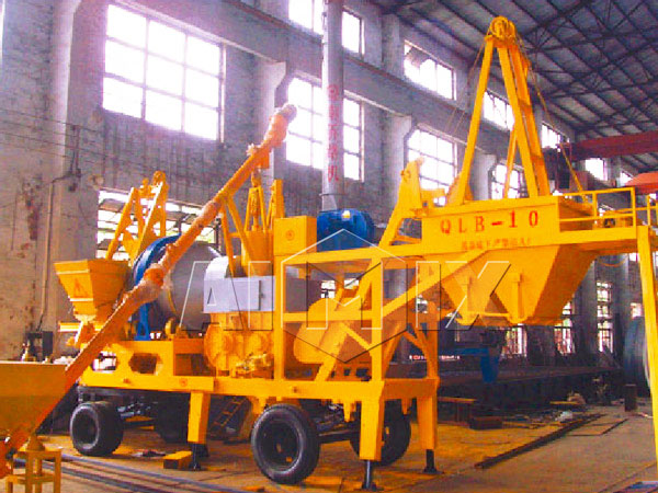 Professional Mobile Aspahlt Mixing Plant