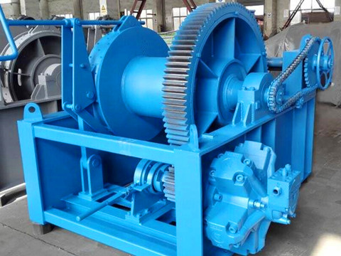 marine electric winch design