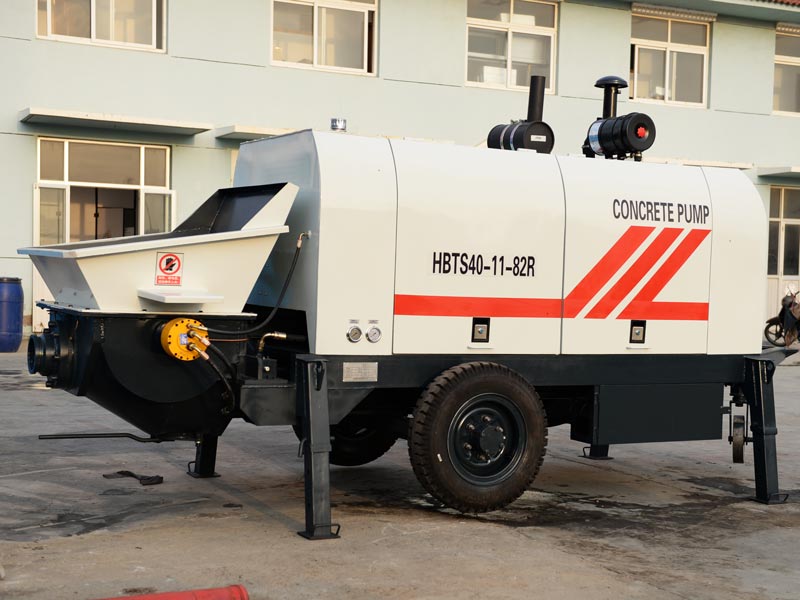 ABT40C diesel concrete trailer pump