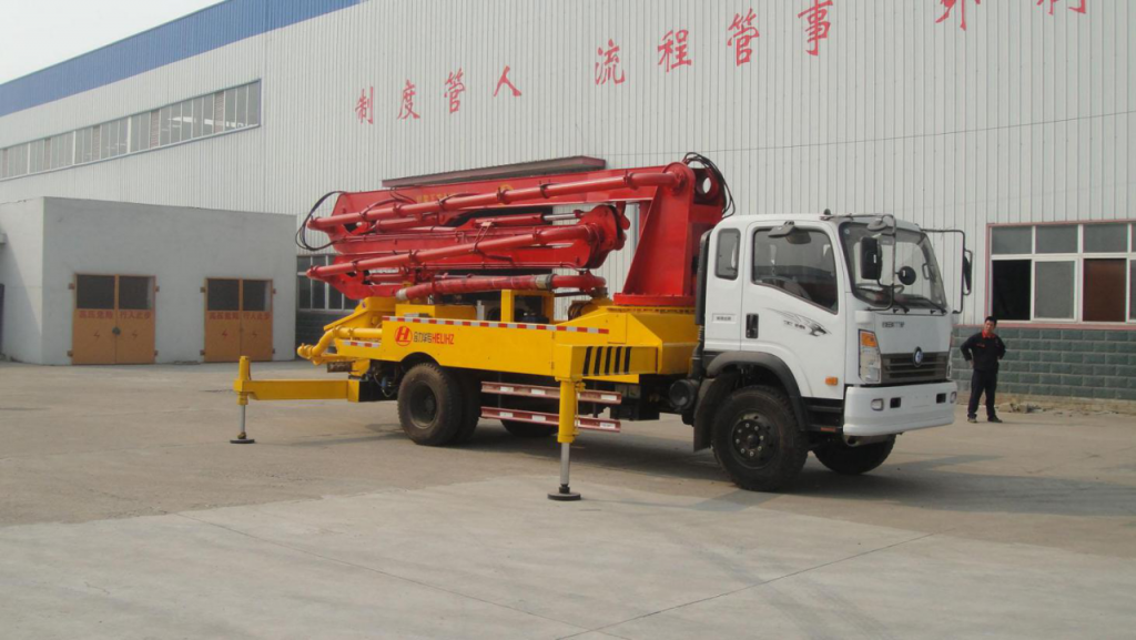 boom pressure concrete pump