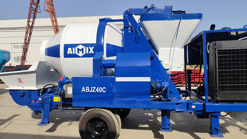 Concrete Mixer Pump Machine