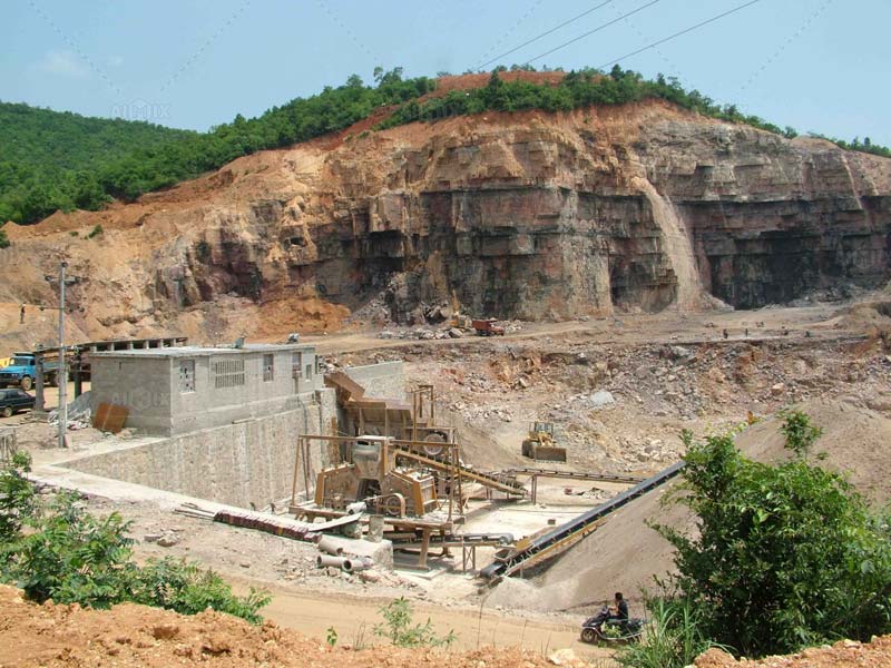 Stationary Stone Crusher Plant