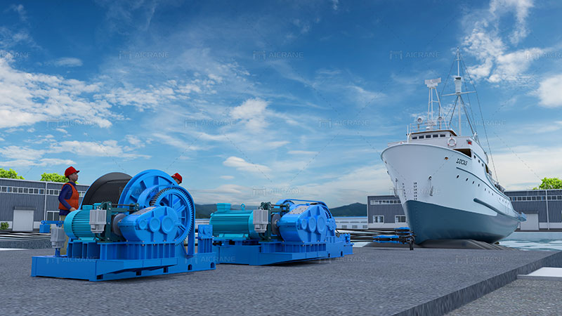 Boat Slipway Winch