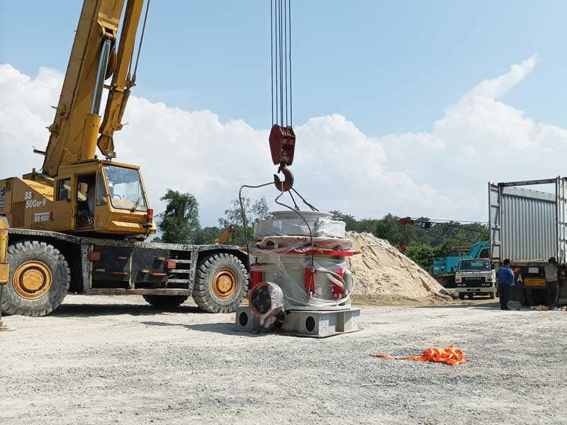 assemble cone crusher