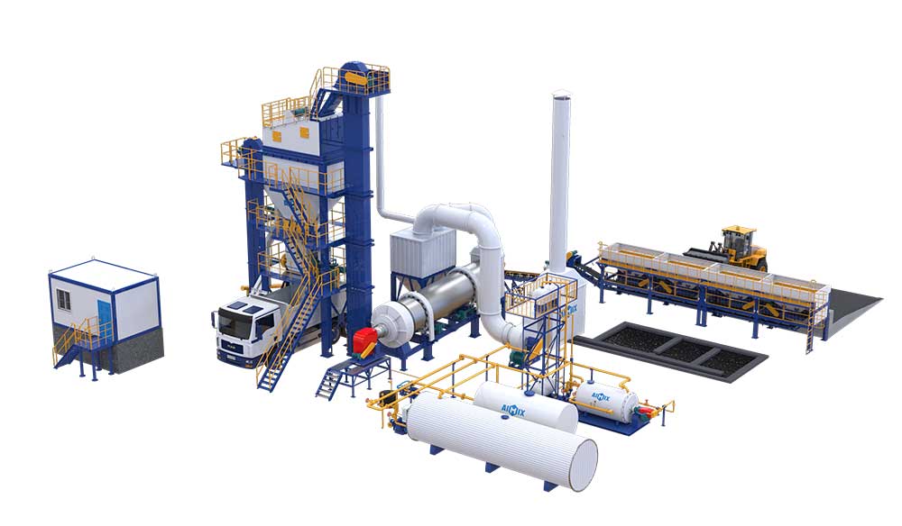 ALQ-amp aspal mixing plant