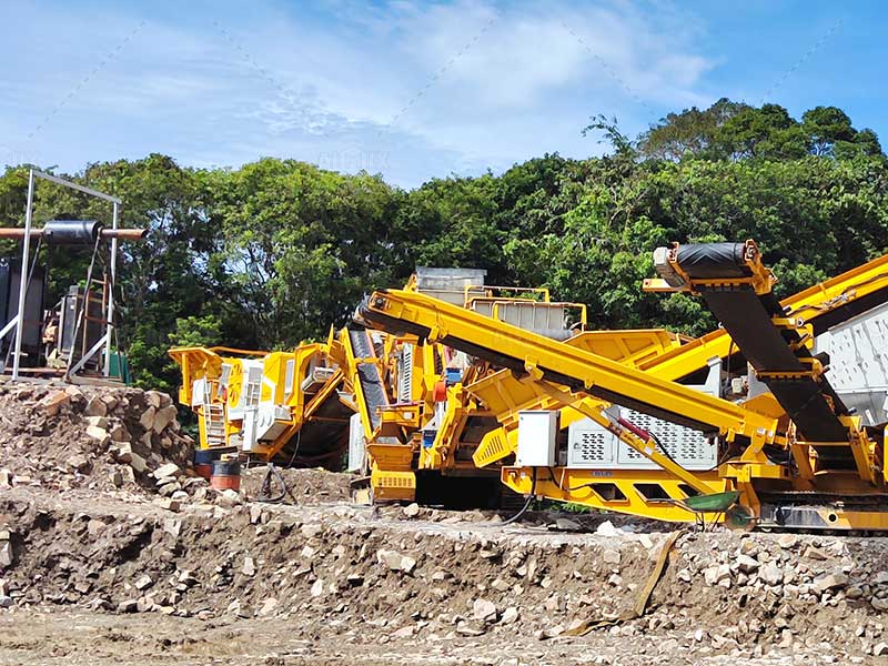 150 tph Mobile cobblestone Crusher Plant for crushing cobblestone